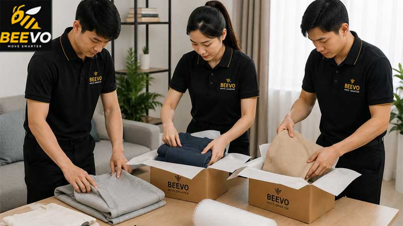 Các công việc cụ thể trong dịch vụ bốc xếp chuyển nhà.