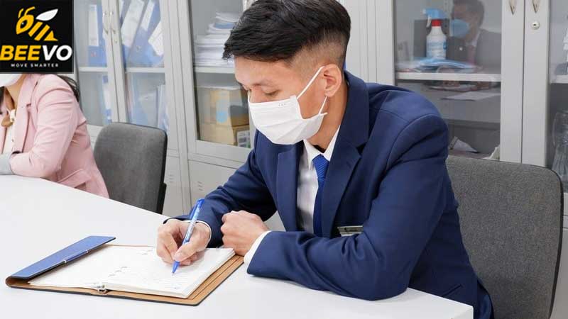 Đăng ký với Ban Quản lý (BQL) tòa nhà