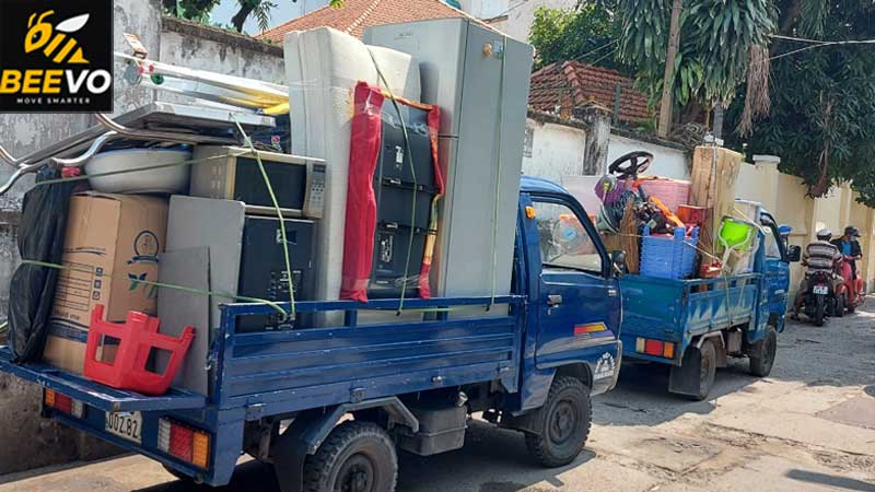 Dịch vụ xe ba gác chuyển nhà , chuyển đồ.