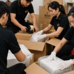Dịch vụ đóng gói hàng hóa.