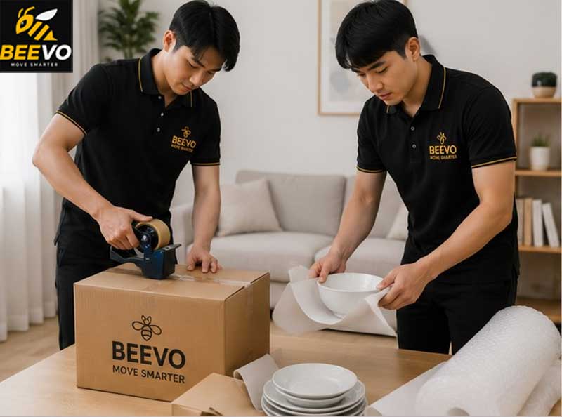Dịch vụ đóng gói Beevo.