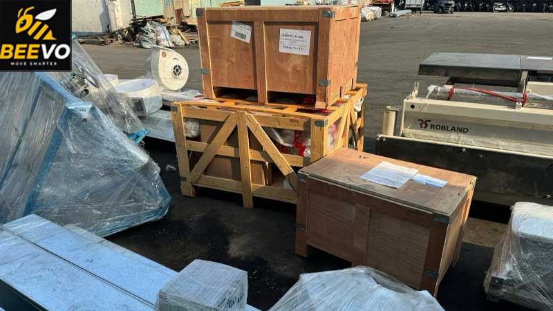 Chuẩn bị hàng hóa trước khi xe đến