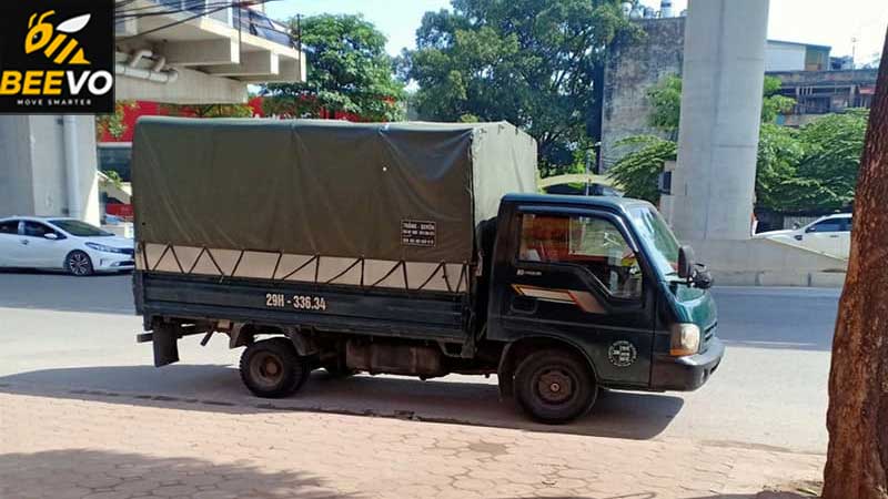Taxi tải có nhiều loại xe với tải trọng khác nhau